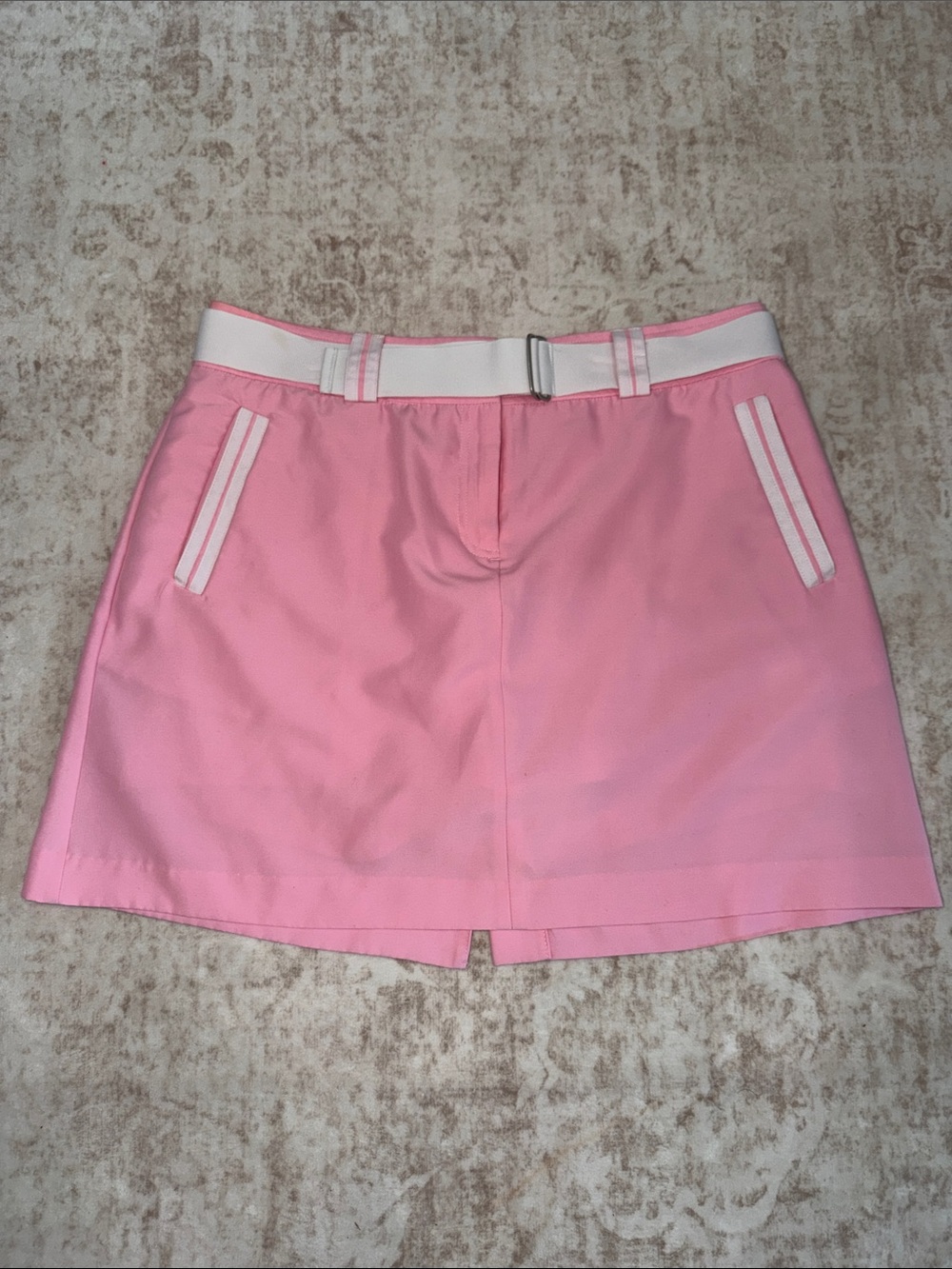 Izod Pink Women's Skort with White Trim